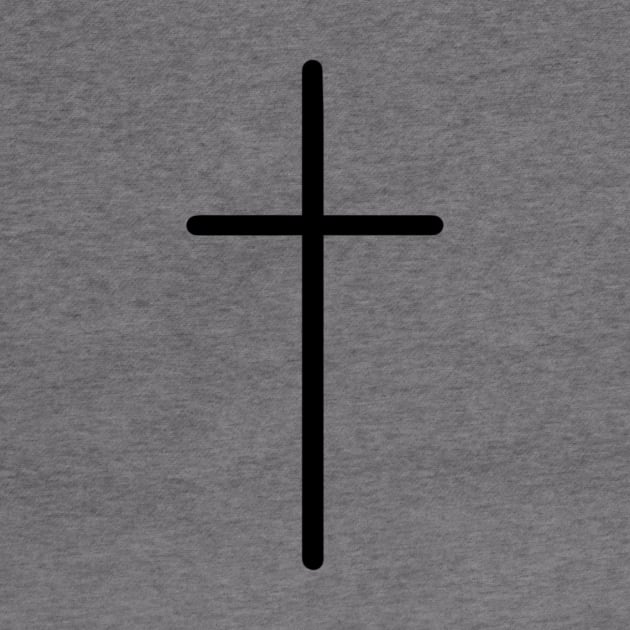 Minimalist cross by Davbel